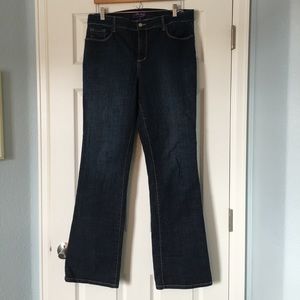 NYDJ, size 12, boot cut jeans.